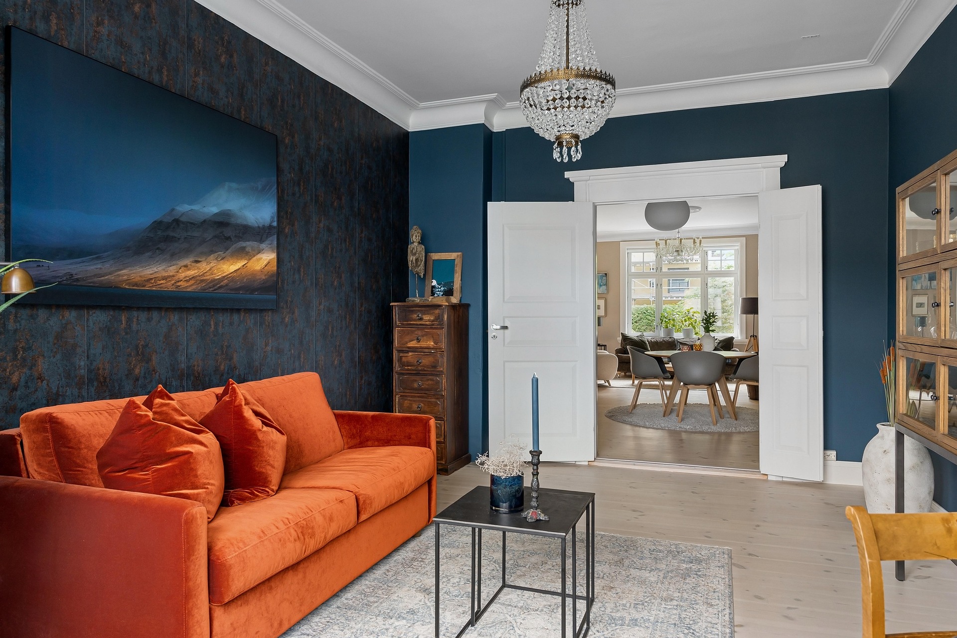 Moderne Rum i Visuel Balance