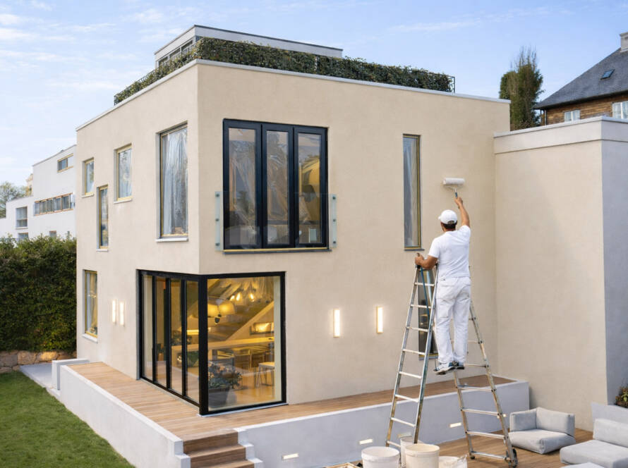 Udvendigt malerarbejde taastrup